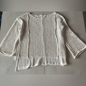 POL Cream Knit Sweater